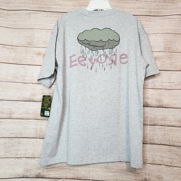 Disney Parks Winnie The Pooh EEYORE Vintage Style Big Face Shirt Adult M NWT - Picture 9 of 14